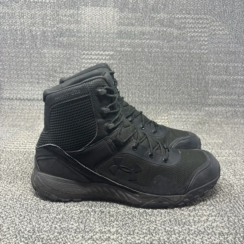 Under Armour Valsetz RTS 1.5 Tactical Boots Mens 10.5 Black Lightweight Military